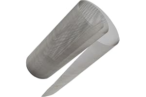 YAGJIA 304 Stainless Steel Mesh 40Mesh, 15.7"x47.2"(40x120cm) Metal Mesh Screen, Woven Fine Wire Mesh, Filter Mesh Easy to Cut for Vent Covers, Cage, Garden, Window Screen and DIY Project