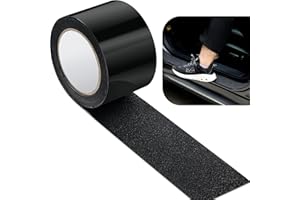 Frienda Car Door Edge Guards Door Sill Protector Automotive Entry Guard Anti Collision Scuff Sill Trim Protection Strips for Most Cars Vehicles Accessories(2.8 Inch Wide, 16.4 Feet,Black)