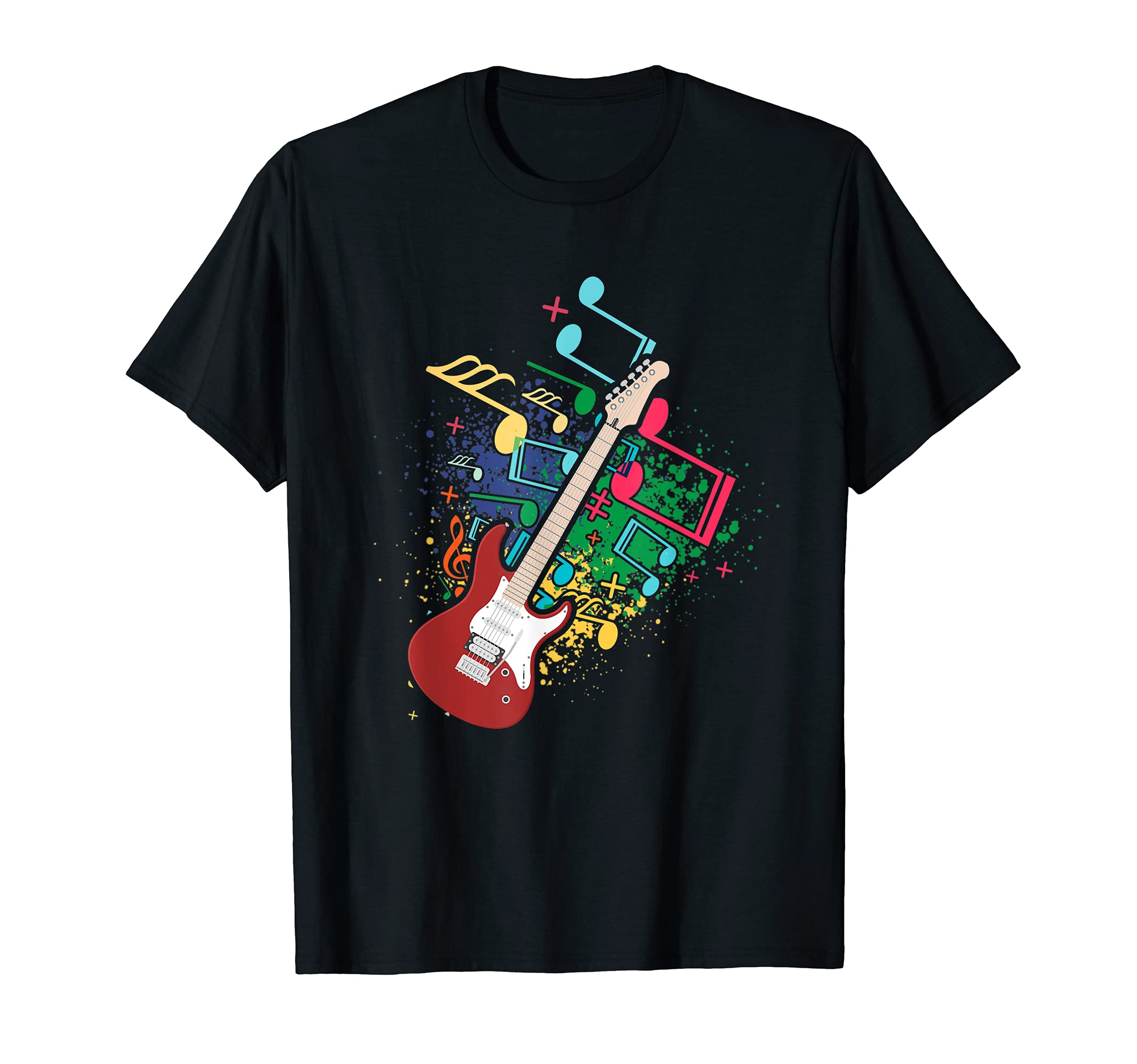 musician design clef guitar sheet music guitarists T-Shirt