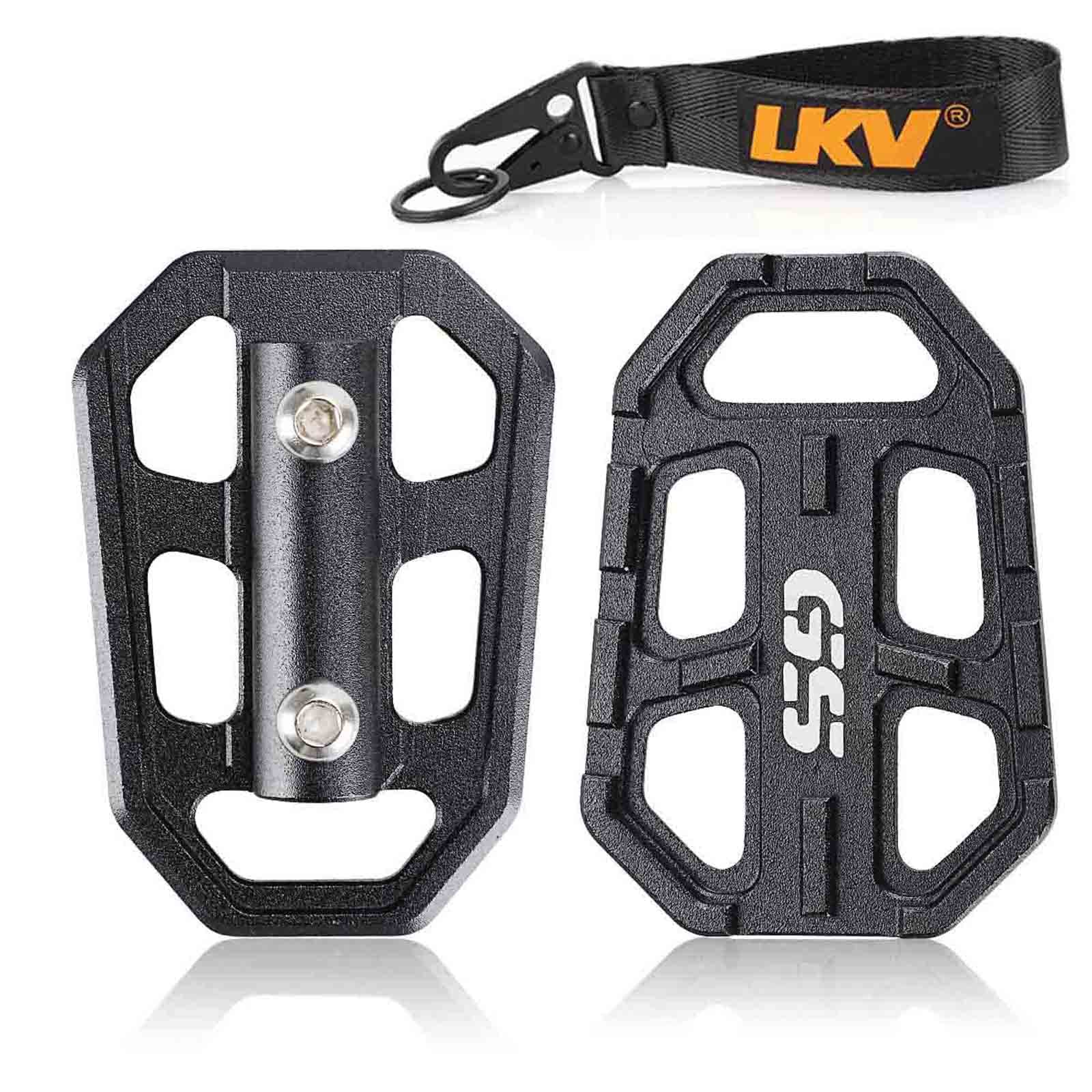 Photo 1 of LKV R1200GS Foot Pegs Motorcycle Foot Rests Extender Pedal Replacement for BMW G310GS S1000XR F850GS F750GS R Nine T Scrambler T Urban Footpegs