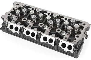 VEVOR Cylinder Head Assembled, Engine Cylinder Head Assembly Replacement 6.4L, Cast Iron Cylinder Head Fit for 08-10 Ford F25
