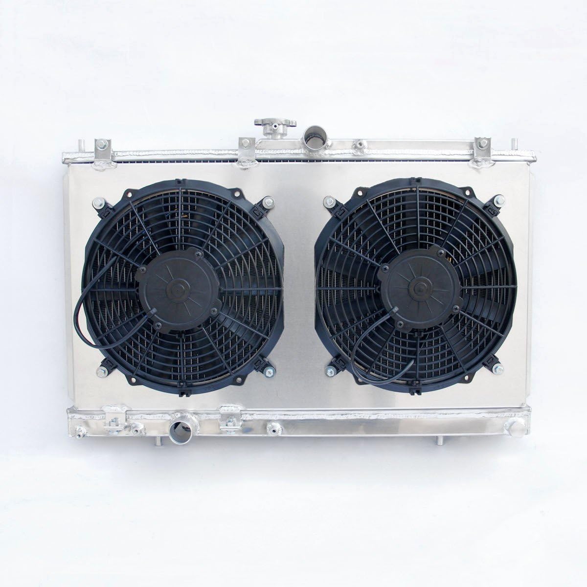 Speedmotor Radiator for Lancer EVO 7 8 9 VII VIII XI Alloy RAD + 2 Fans + Shroud Kit