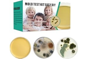 MRKAYLL Comprehensive DIY Mold Test Kits for Home - Multiple Detection Tests for Surfaces, HVAC Systems, & Indoor Air Quality - Includes Detailed Mold - Fast, Reliable, & Safe for Both Indoor & Outdoor Use