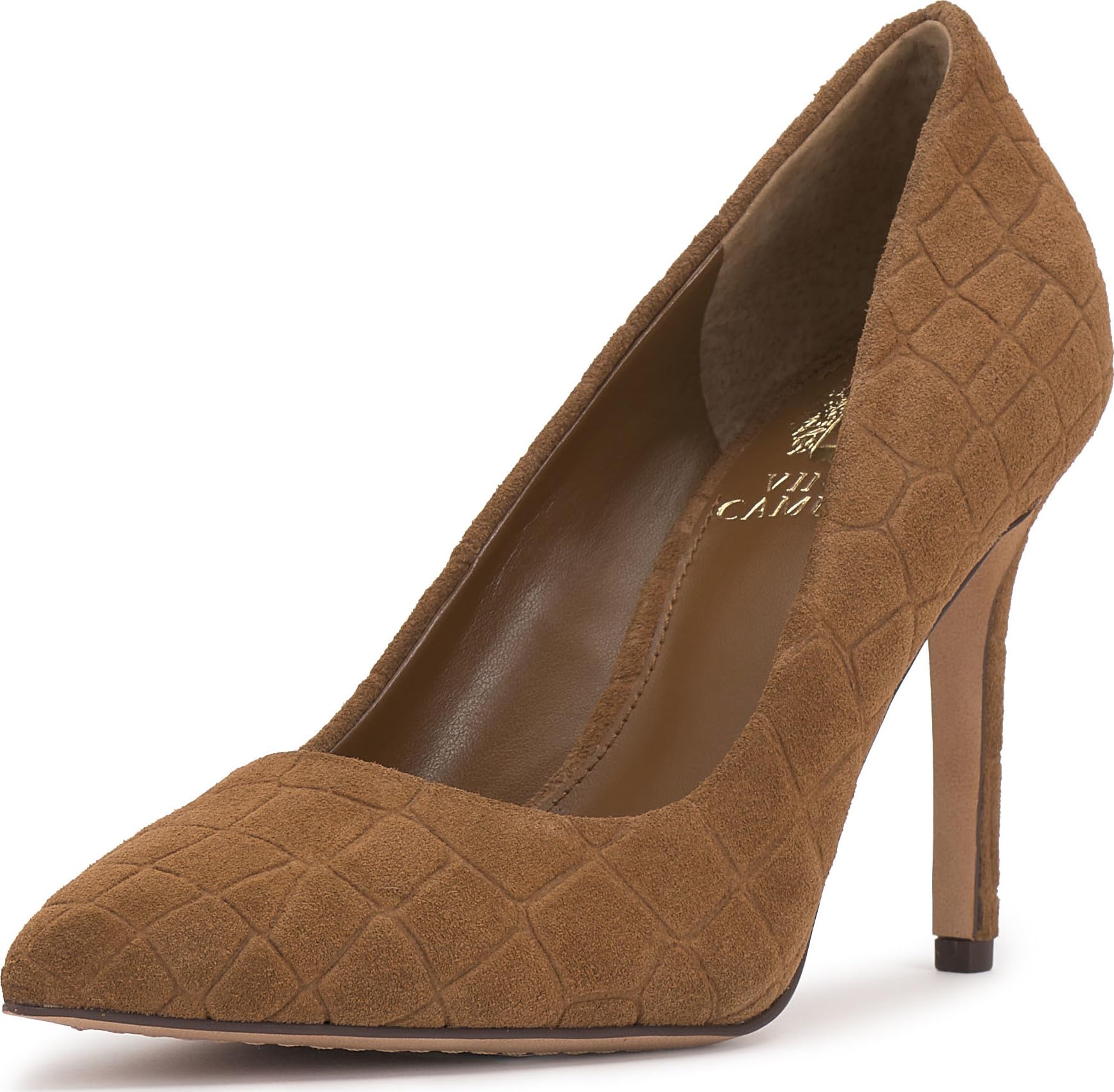 Vince Camuto Women's Savilla Pump, Fawn Suede, 5.5