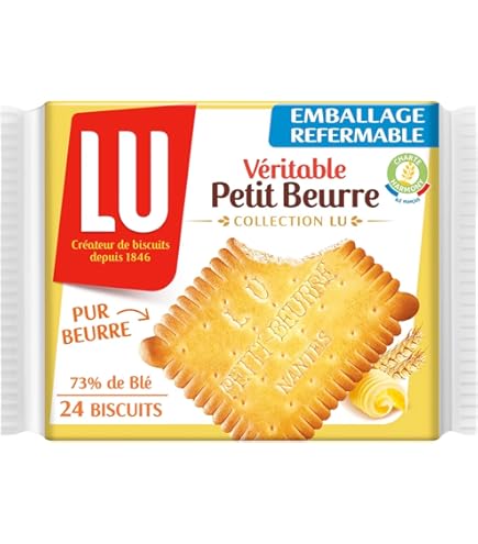 Amazon.com: Lu Petit Beurre Biscuits, 7 oz From France : Grocery