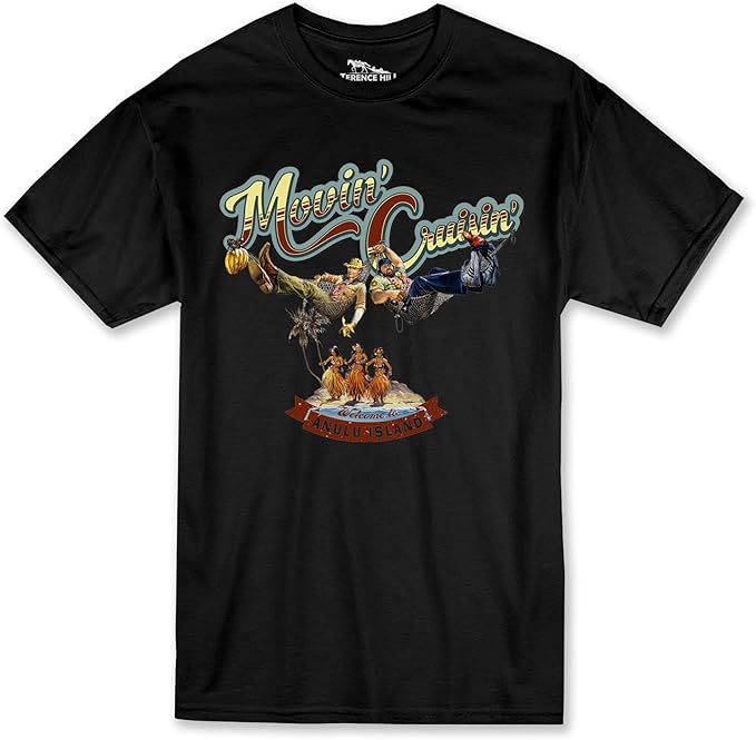 Terence Hill Bud Spencer - Camiseta De Manga Corta, Diseño De Bud & Terence (negro) Negro S