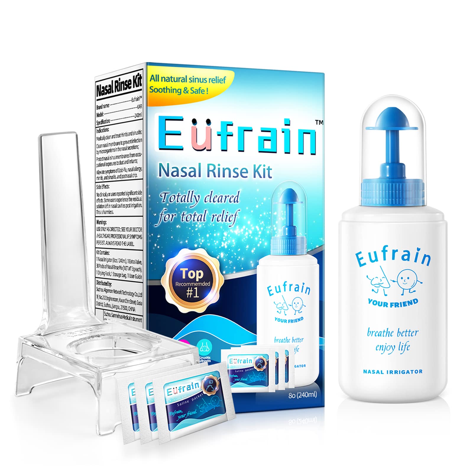 Mua Eufrain Neti Pot Sinus Rinse Nasal Wash Irrigation System Sinus