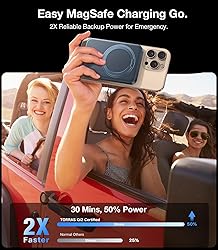TORRAS 10,000mAh Qi2 Certified 15W Fast