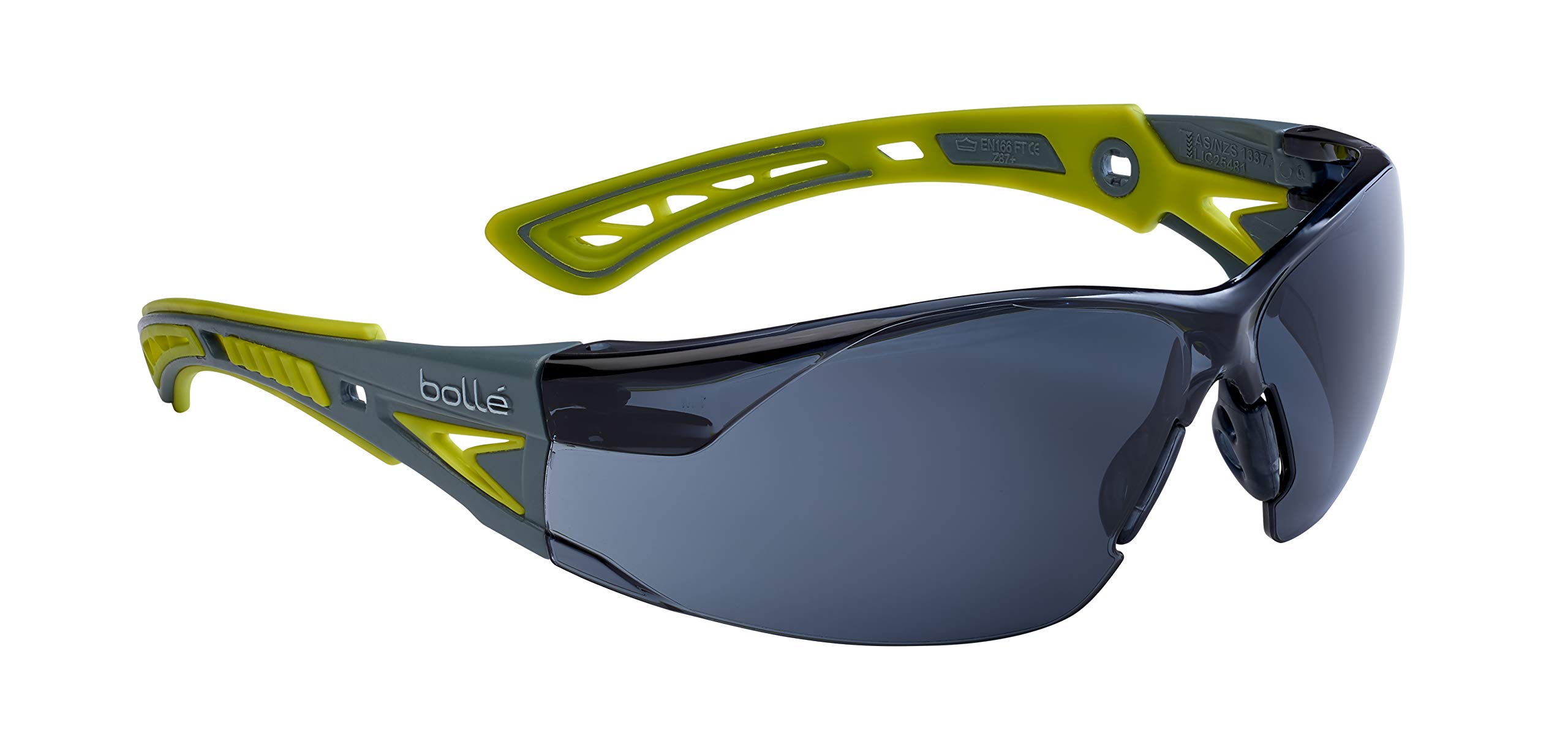 Bolle RUSH with Grey Lenses with Protection against UVA/UVB, impact, fog and solar radiation - RUSHPSPSFL
