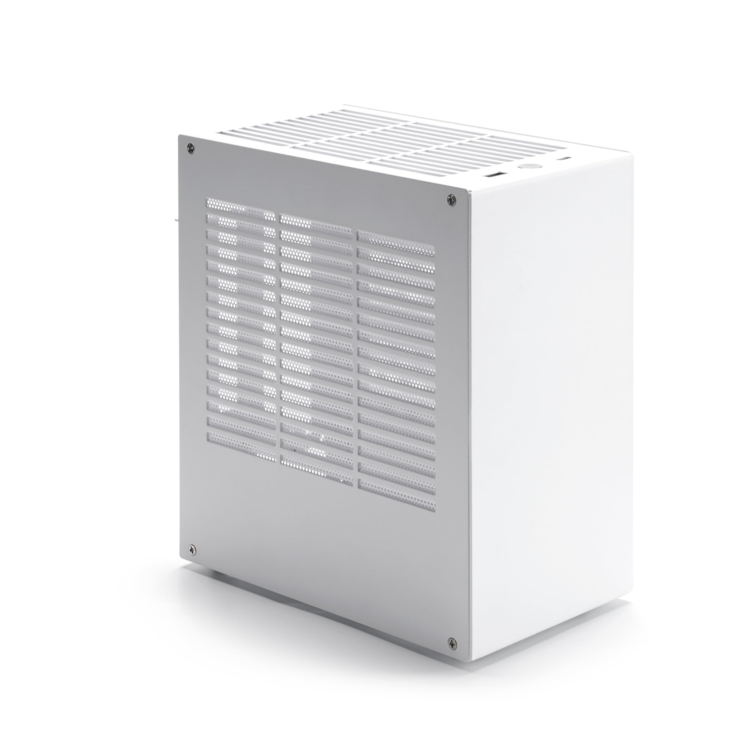 Itx Mini Case - K39 (Steel),1U Power Supply,Front I/O USB & Type-C Port,2 Handle can be Installed,Vented Panel - 2 Steel & 1 Acrylic Side Panels / 5L SFF Case