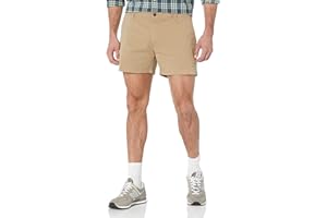 Amazon Essentials Men's Slim-Fit 5" Flat-Front Comfort Stretch Chino Short (Previously Goodthreads)