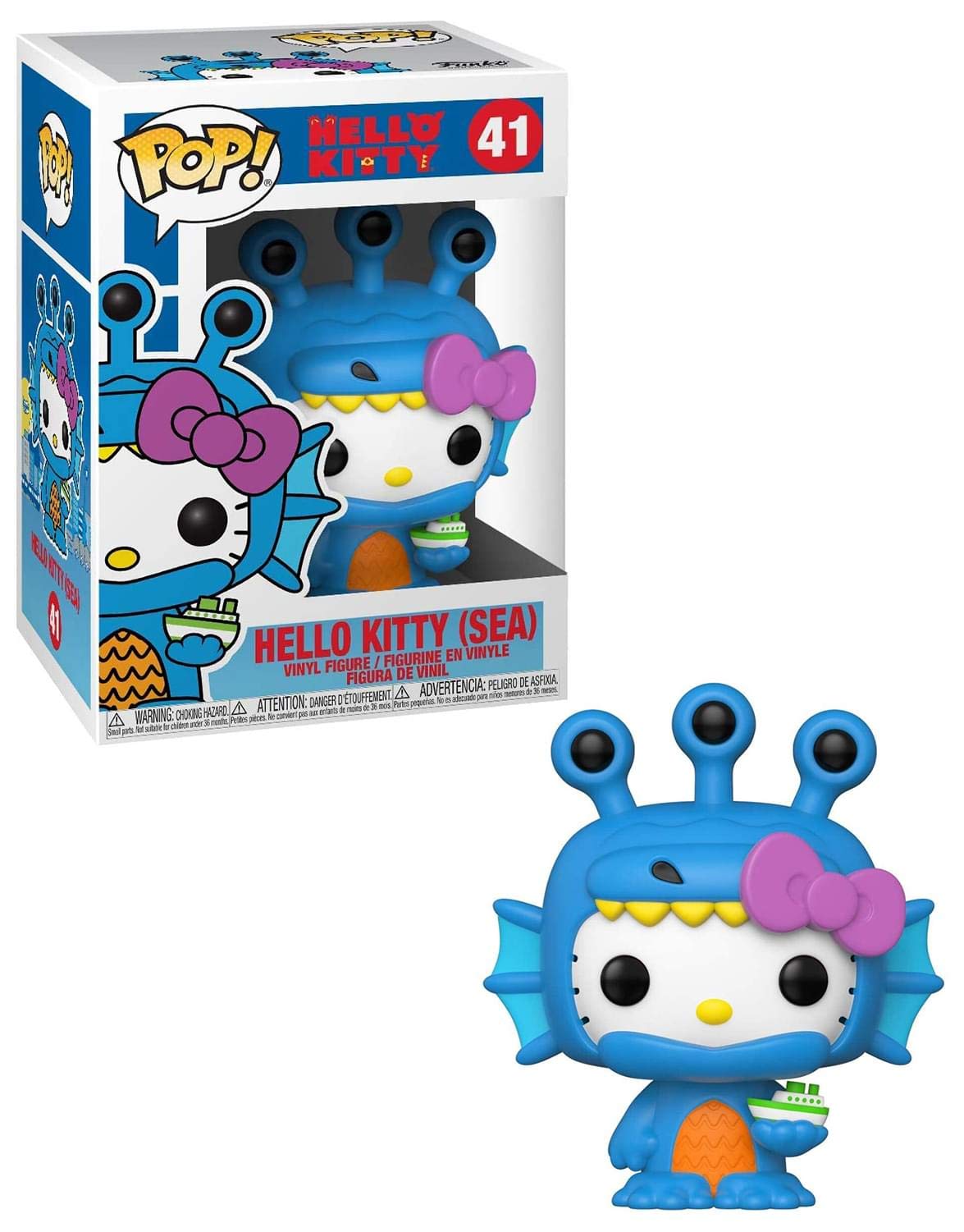Funko POP! Sanrio: Hello Kitty Sea Kaiju HK - Collectable Vinyl Figure - Gift Idea - Official Merchandise - Toys for Kids & Adults - Model Figure for Collectors and Display