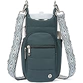 Telena Water Bottle Holder with Strap RFID Crossbody Bags for Women for Walking, Hiking, Cycling