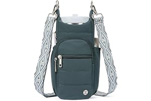 Telena Water Bottle Holder with Strap RFID Crossbody Bags for Women for Walking, Hiking, Cycling