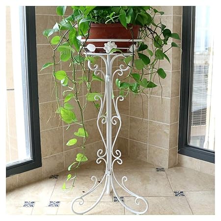 GONGFF Soporte para Plantas, Estante de Flores de Piso de una Sola ...