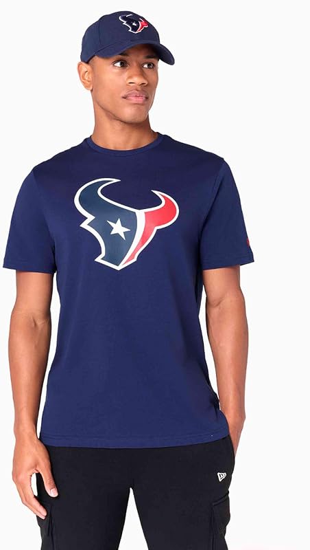 NFL Houston Texans T-Shirt Herren & Damen Dunkelblau Gr. M