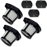 PUREBURG Replacement Filter Compatible with Bissell 2390 2390a 2389 2284W Pet Hair Eraser Lithium Ion Cordless Hand Vacuum,3-Pack HEPA and Mesh Frame Filter