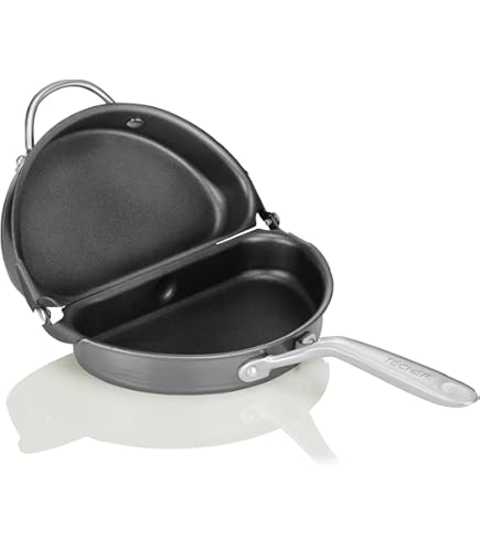 IBILI Fusion Potato Omelette Pan - 24 Cm Non-Stick Aluminum Pan Set Of 2 For Induction Hobs