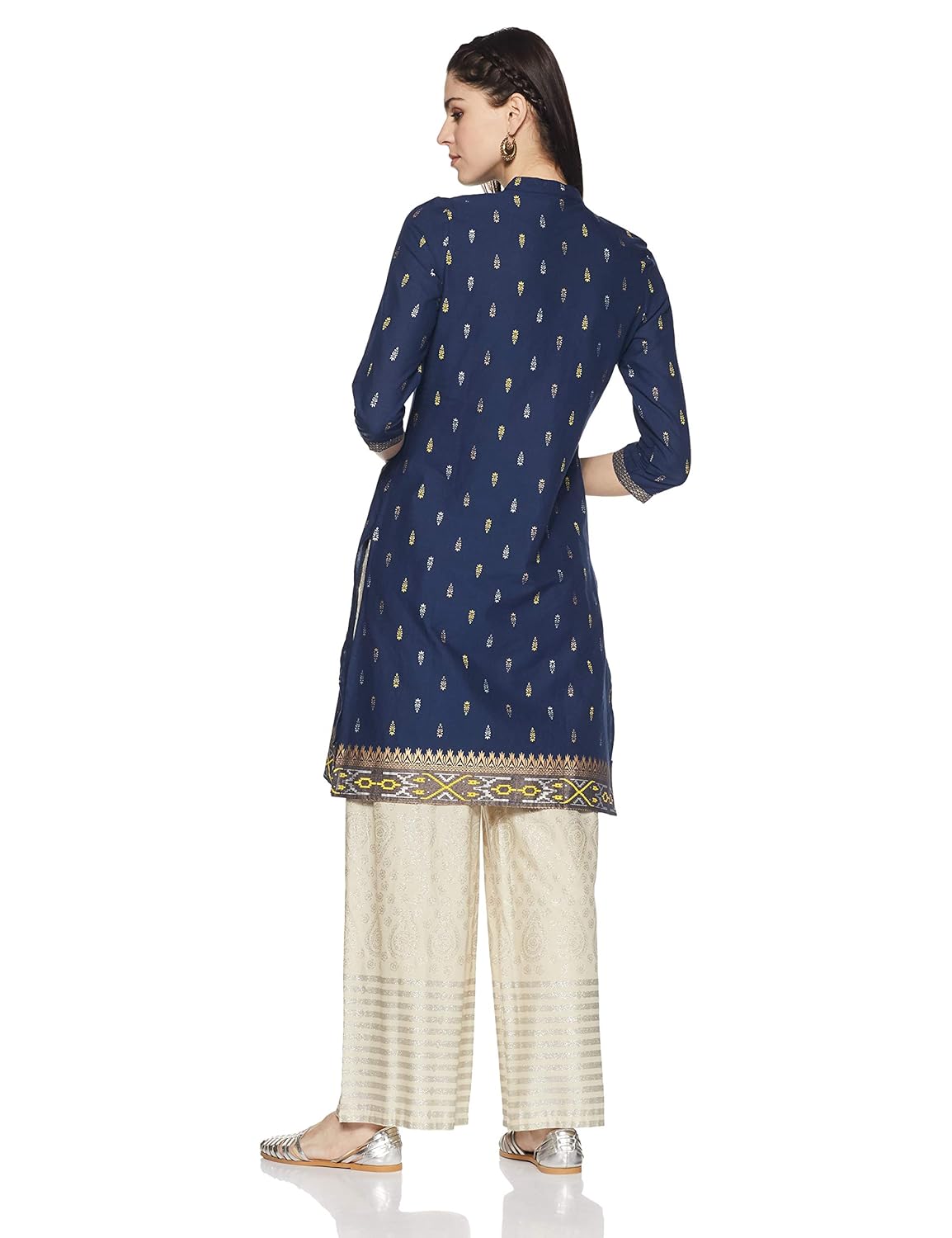 amazon brand - myx women's straight kurta