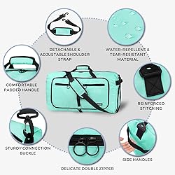 Fmeida 65L Duffle Bag with Shoes