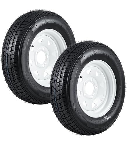 Amazon.com: 2-Pack ST175/80D13 Trailer Tire & Wheel Assemblies, 13