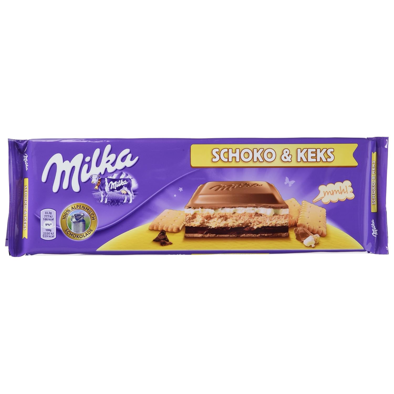Milka Schoko Und Keks 4er Pack 4 X 300 G Amazon De