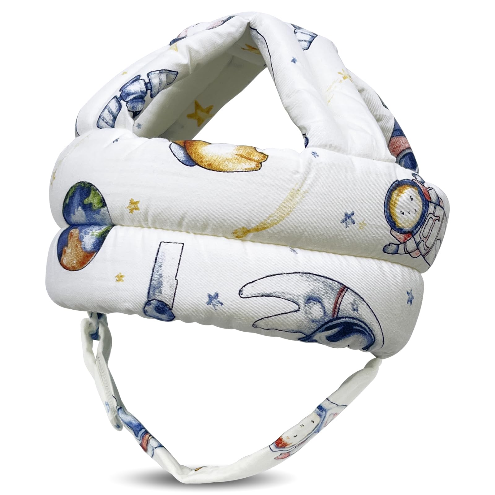 Photo 1 of REFLYAWAY Baby Head Protector Baby Helmet for Crawling Walking, No Bumps Safety Head Adjustable Protective Cap for Walking, Playing (Style 5)