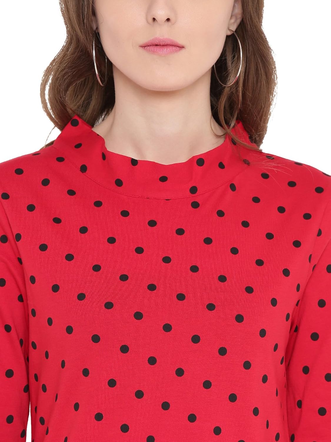 gritstones full sleeve high neck bell sleeves top gswpnttp1911