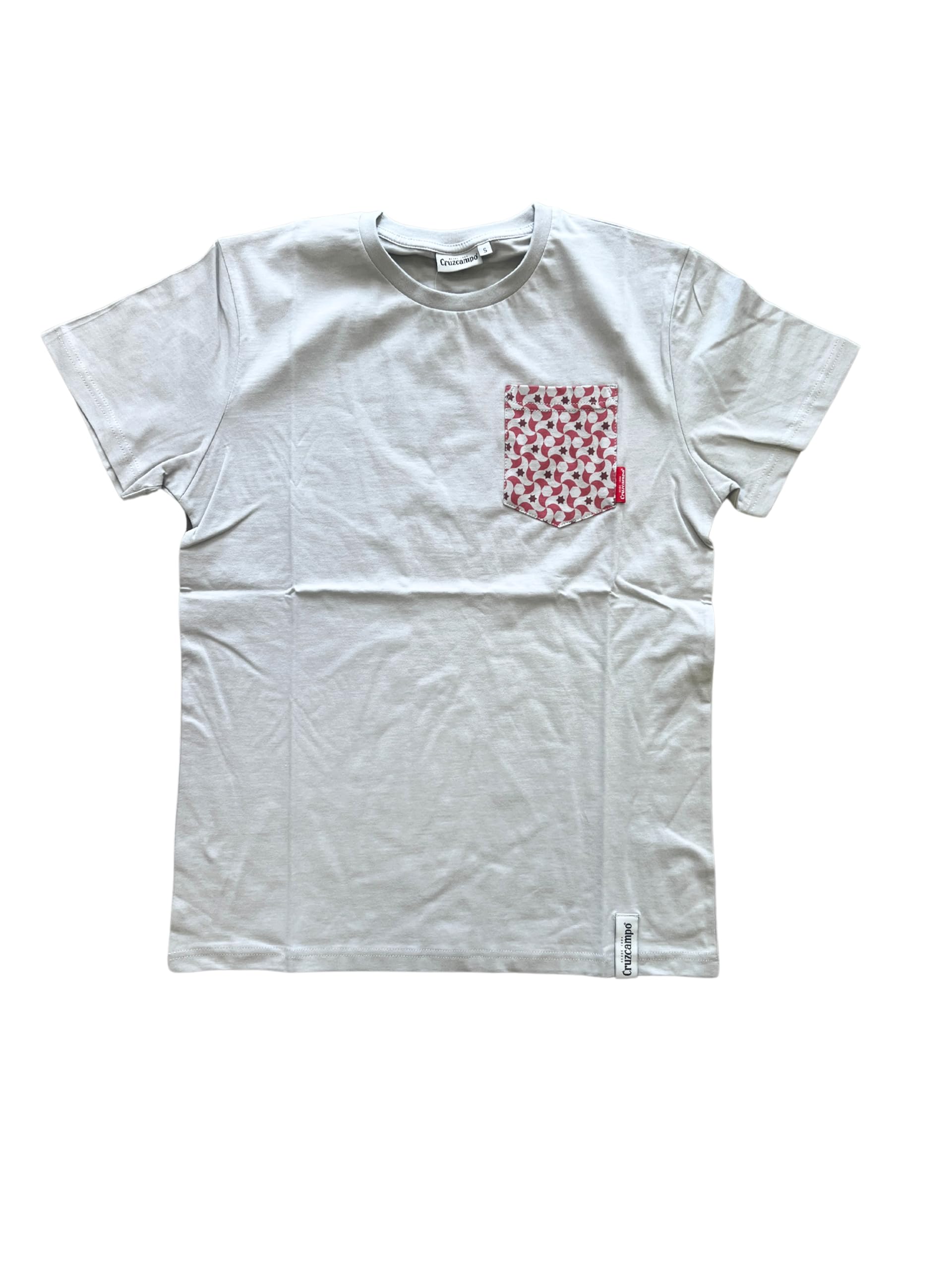 Cruzcampo Andalusian Pride Red T-Shirt Unisex Adult, unisex_adult, T-Shirt, 0634438771203, white, XS