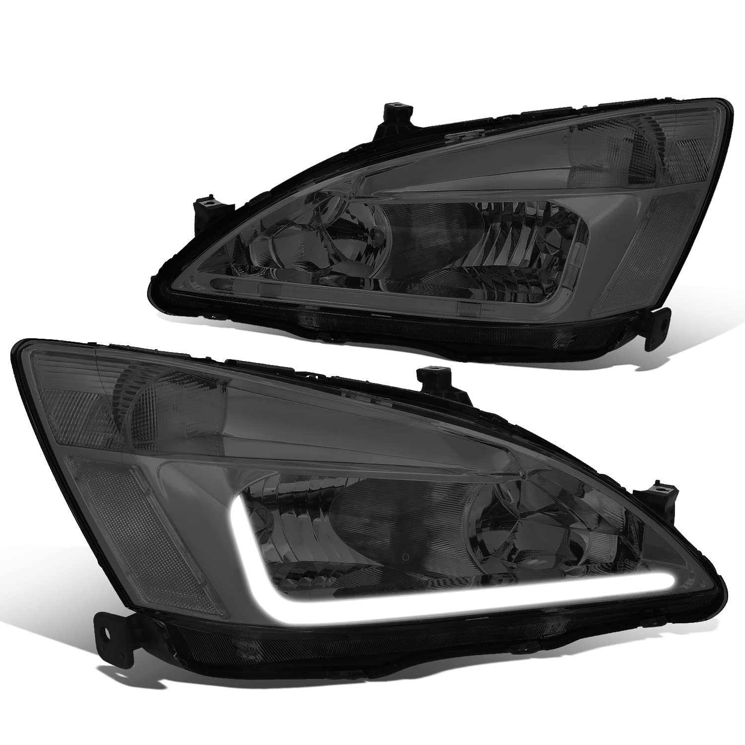 DNA MOTORING Pair Headlight Assembly Compatible