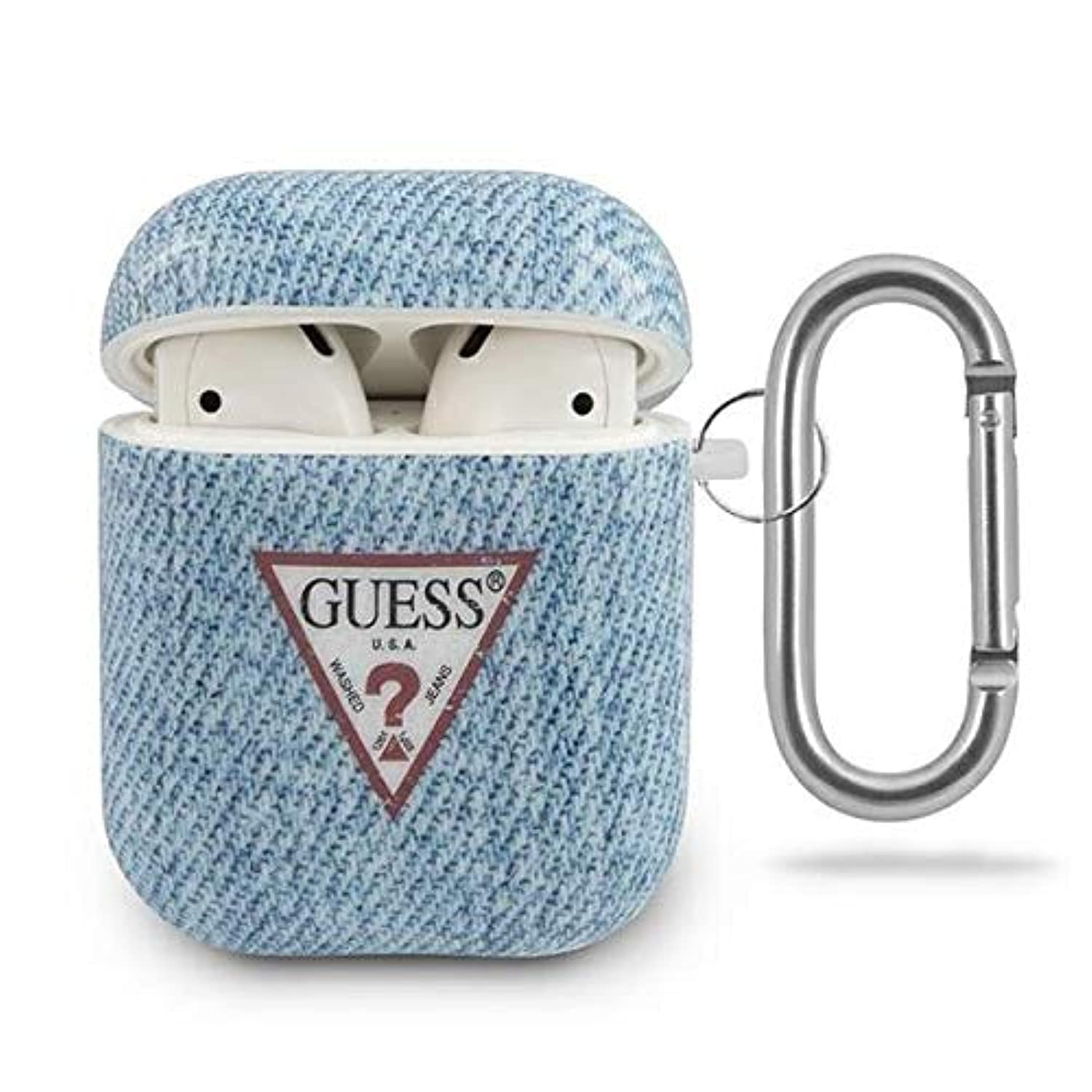 Guess GUACA2TPUJULLB Jeans Collection Case for AirPods Cover Blue