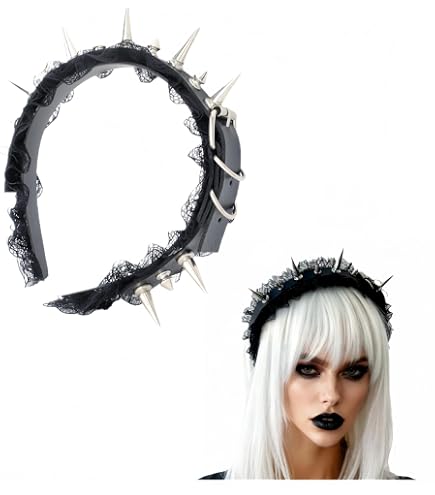 Amazon.com : ATekatac Women Leather Headband Steampunk  display picture 3
