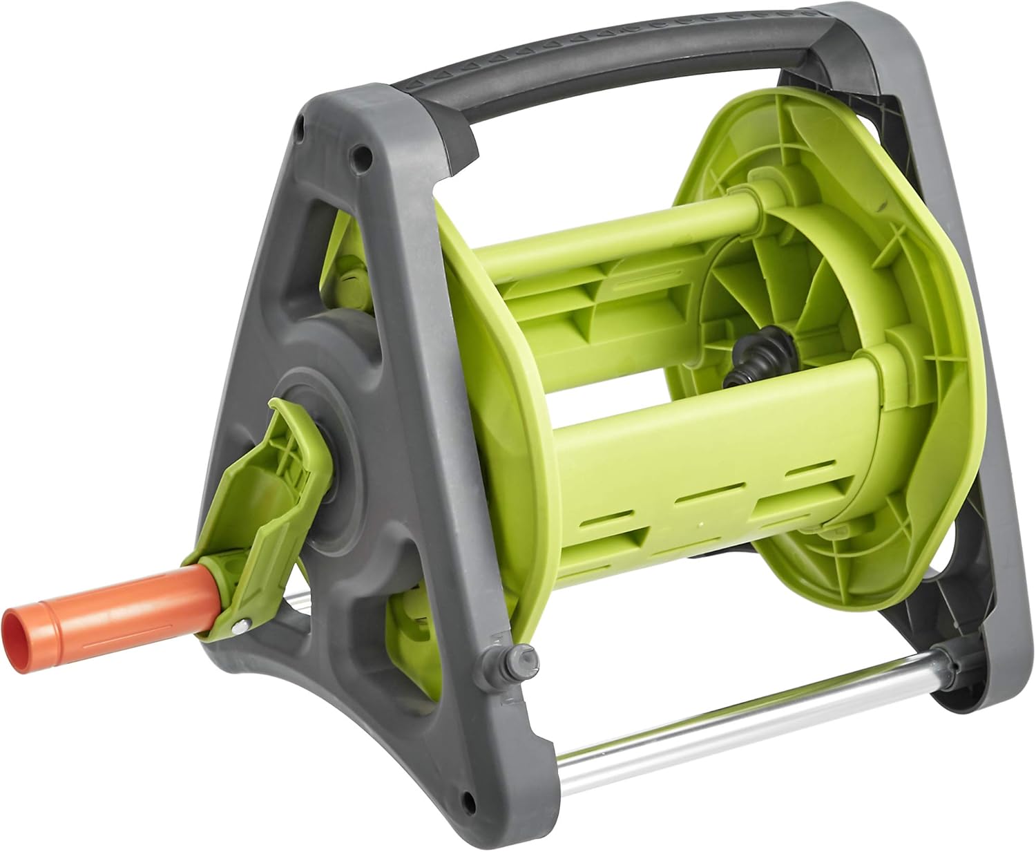 Amazon Basics Hose Reel Cart, 19.8 m, 12.7 mm ( 65 Feet, 1/2 Inches) BigaMart