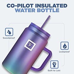 IRON °FLASK Co-Pilot Insulated Mug w/Straw & Flip