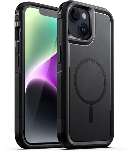 ACCREW Funda Agnética Para IPhone 15 Pro Ax Con Soporte Invisible
