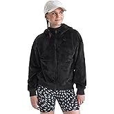 THE NORTH FACE Girls' Osito Full Zip Hoodie | Fleece Hooded Jacket With Hand Pockets & Durable Ribbed Collar