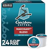 Caribou Coffee&reg; Single-Serve Coffee K-Cup&reg; Pods, Mahogany, Carton Of 24