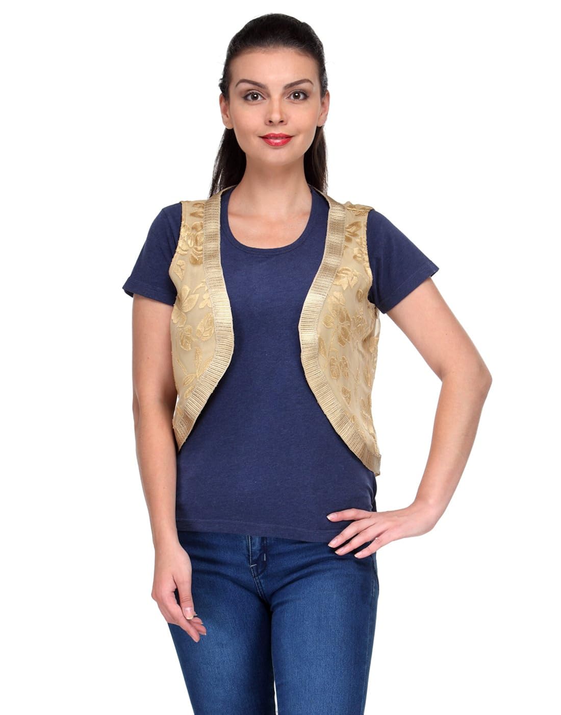 natty india gold brasso printed koti