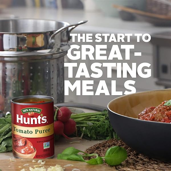 HUNT’S TOMATO PUREE, PERFECT FOR CHILI & SOUPS, 29 OZ. CAN