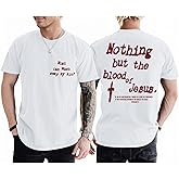 Lubpow Christian Shirts for Men Religious Faith Bible Verse T Shirt Jesus God Inspirational T-Shirt Cross Graphic Tee Top