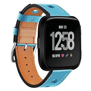 TopTen Fitbit Versa Correa de reloj ajustable, correa de ...