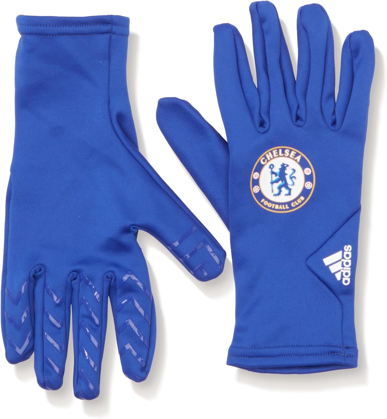 adidas Unisex's FC Field Player GlovesChelsea Blue/White, Large
