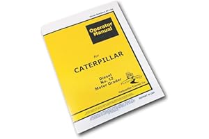 AGPUBS Operators Manual for Caterpillar 12 Motor Road Grader Owners Maintenance Cat