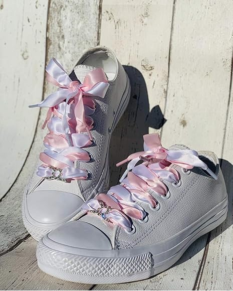 pink ribbon trainers