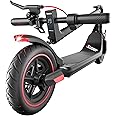 iScooter Electric Scooter for Adults & Teens, 500 Motor, Up to 15/18 Miles Range, 19/22 MPH Top Speed, Cruise Control, Dual Braking System, Foldable E-Scooter for Commuting & Campus Use