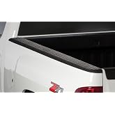 Husky Liners - Quad Cap Bed Rail Protectors | 2007-2013 GMC Sierra 1500/2500 Standard Bed 6.5' - Black, 4 Pcs. | 97121