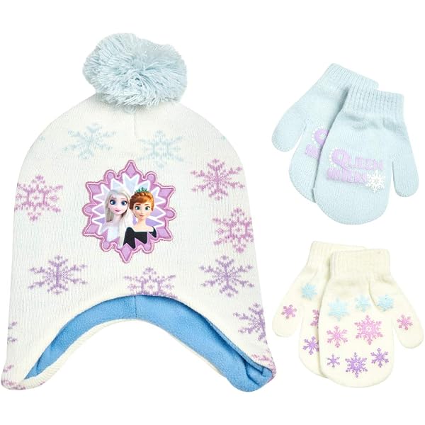 Amazon.com: Disney Frozen Girls and Toddler Beanie Hat and  display picture 3