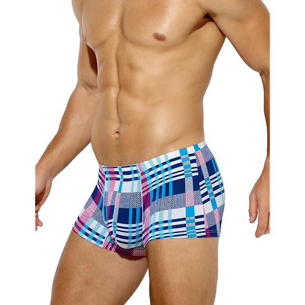 ALBERT KREUZ Men's Microfiber Boxer Briefs - Red, Slim Fit, Breathable & Made In Germany