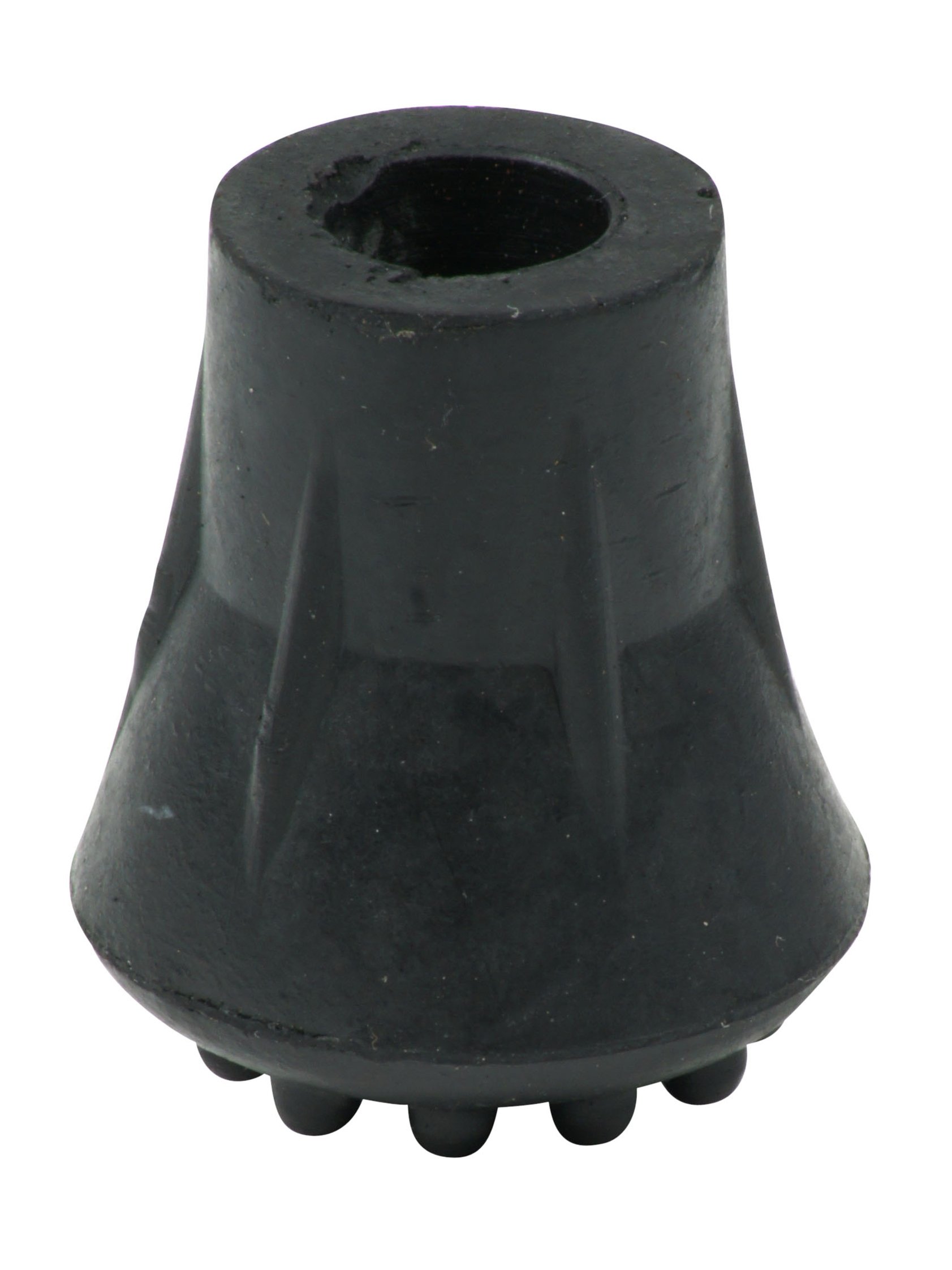 Qty: 4pcs - 12mm (1/2") Bell Shaped Studded Rubber Ferrules Walking Stick Tips C-Type by Lifeswonderful