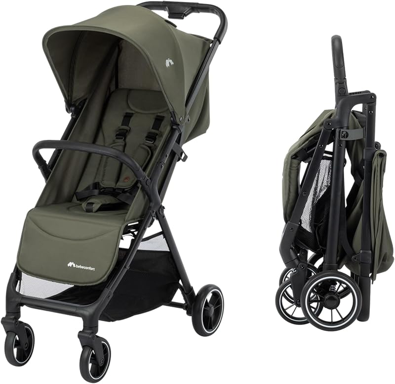 Azur, Kinderwagen Buggy, 0–3 Jahre (15 kg), Mineral Graphite